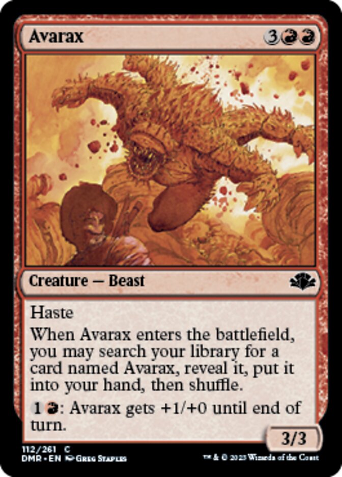 Avarax [Dominaria Remastered] | Rock City Comics