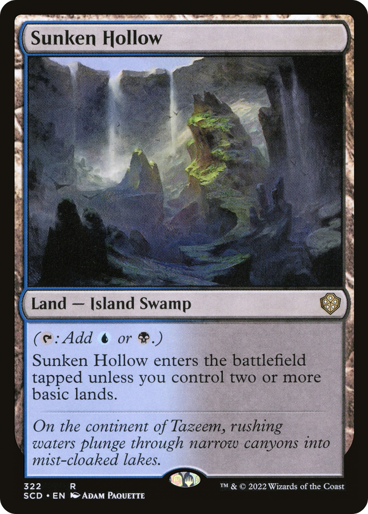 Sunken Hollow [Starter Commander Decks] | Rock City Comics