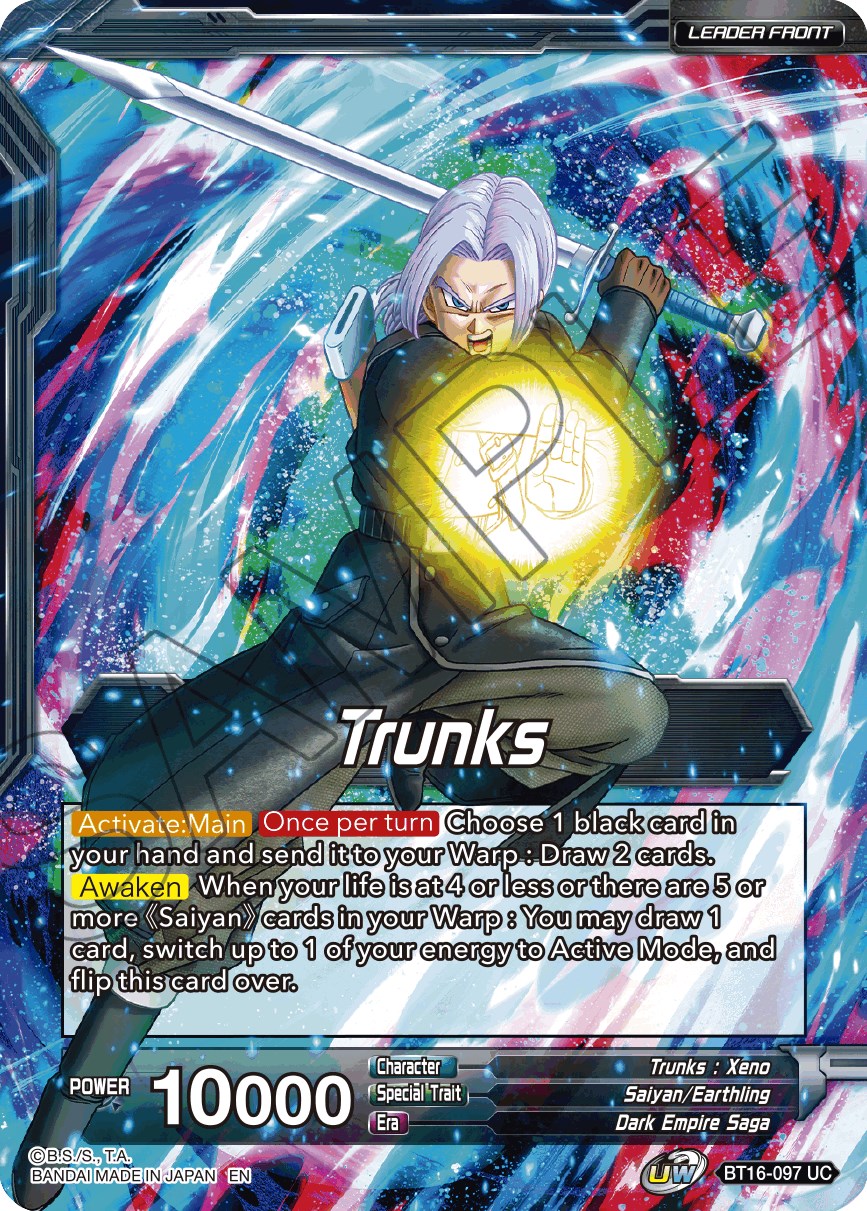Trunks // SSG Trunks, Crimson Warrior (BT16-097) [Realm of the Gods Prerelease Promos] | Rock City Comics
