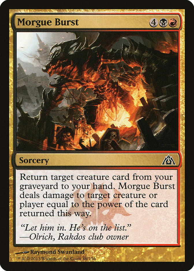 Morgue Burst [Dragon's Maze] | Rock City Comics