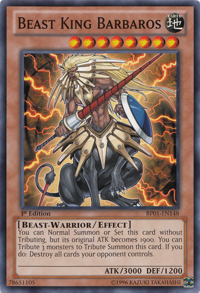 Beast King Barbaros [BP01-EN148] Common | Rock City Comics