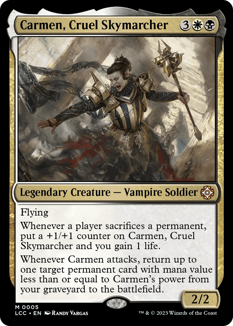 Carmen, Cruel Skymarcher [The Lost Caverns of Ixalan Commander] | Rock City Comics