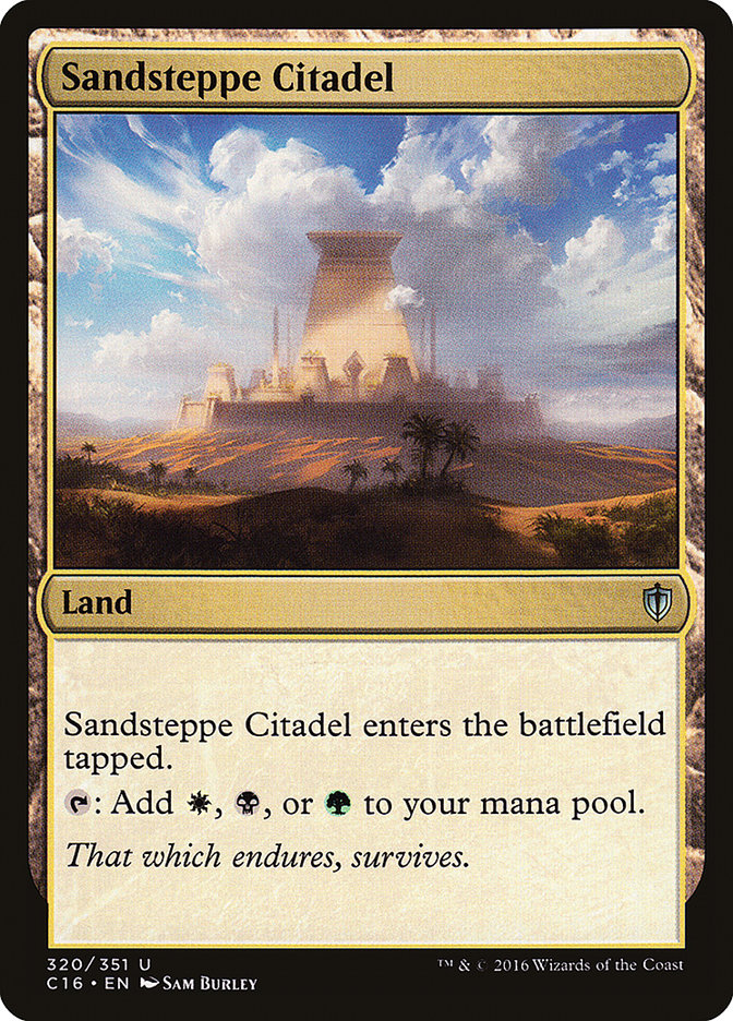 Sandsteppe Citadel [Commander 2016] | Rock City Comics