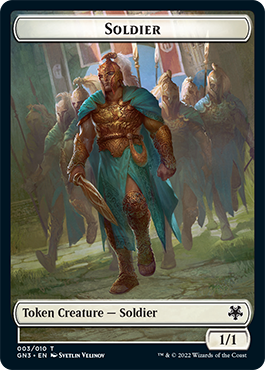 Soldier // Drake Double-Sided Token [Game Night: Free-for-All Tokens] | Rock City Comics