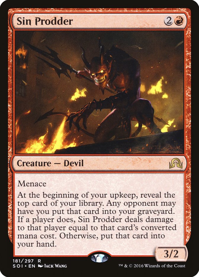 Sin Prodder [Shadows over Innistrad] | Rock City Comics