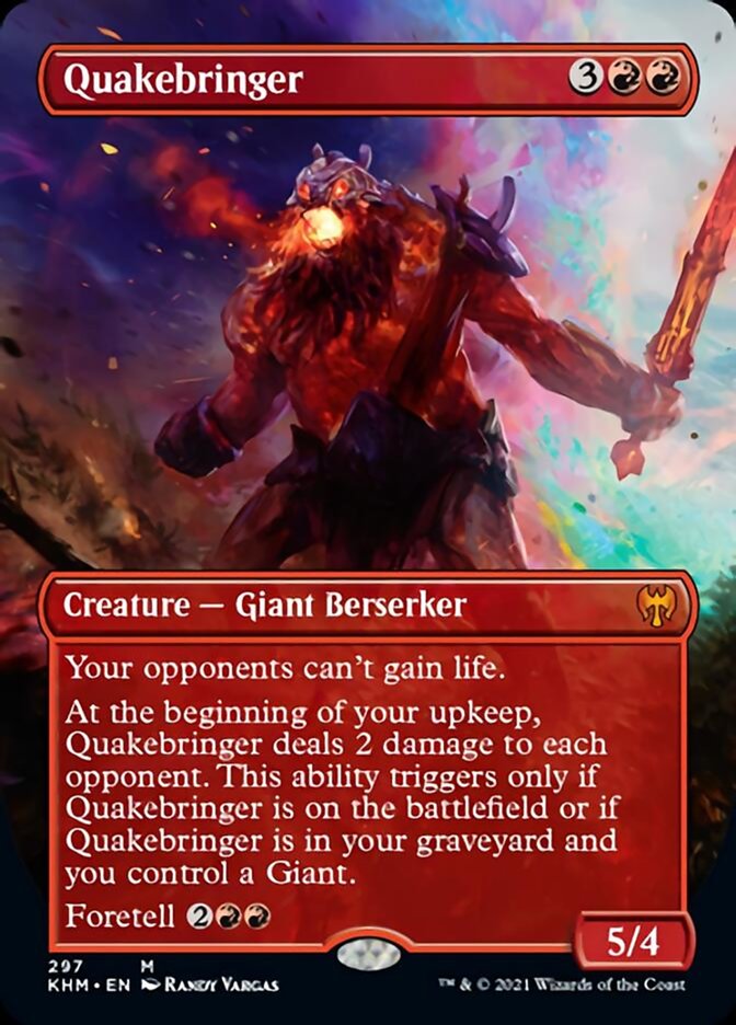 Quakebringer (Borderless Alternate Art) [Kaldheim] | Rock City Comics