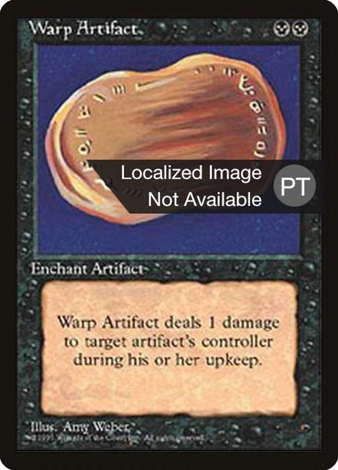 Warp Artifact [Fourth Edition (Foreign Black Border)] | Rock City Comics