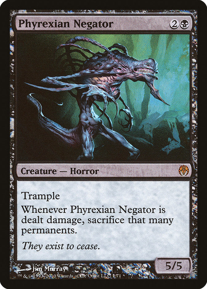 Phyrexian Negator [Duel Decks: Phyrexia vs. the Coalition] | Rock City Comics