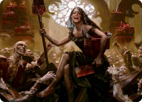 Gisa, Glorious Resurrector Art Card [Innistrad: Midnight Hunt Art Series] | Rock City Comics