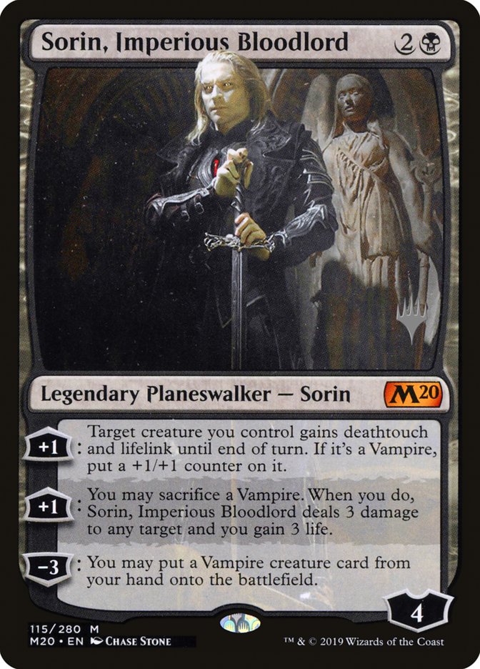 Sorin, Imperious Bloodlord (Promo Pack) [Core Set 2020 Promos] | Rock City Comics