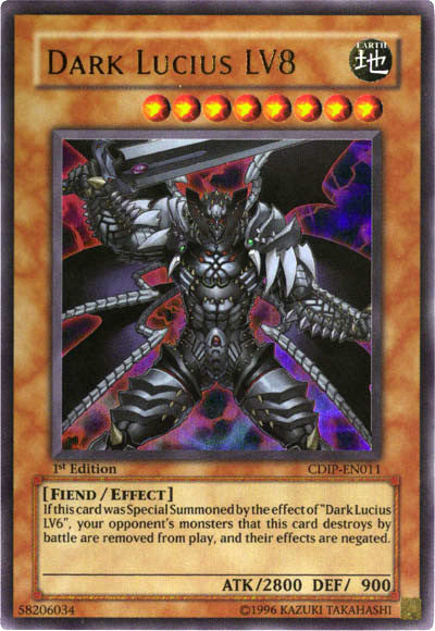 Dark Lucius LV8 [CDIP-EN011] Ultra Rare | Rock City Comics