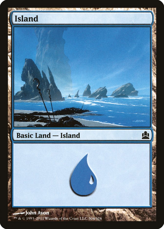 Island (304) [Commander 2011] | Rock City Comics