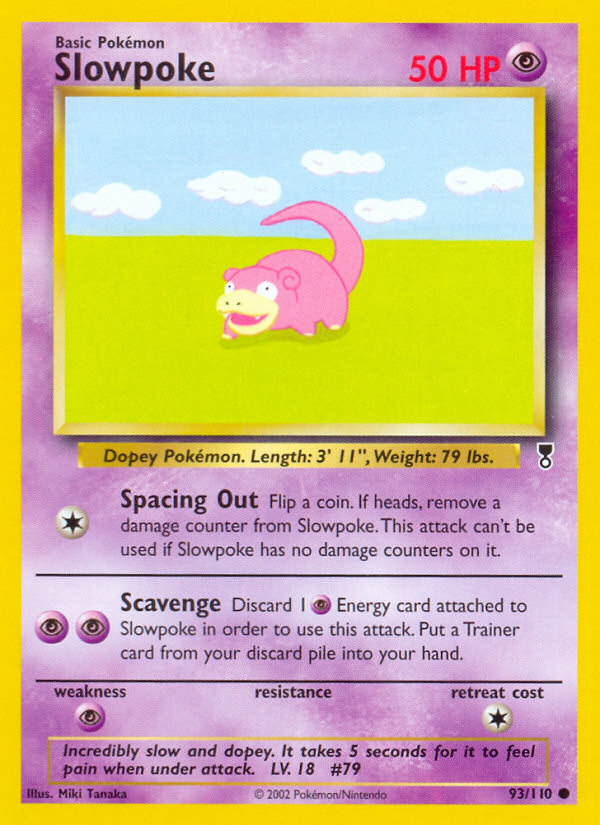 Slowpoke (93/110) [Legendary Collection] | Rock City Comics