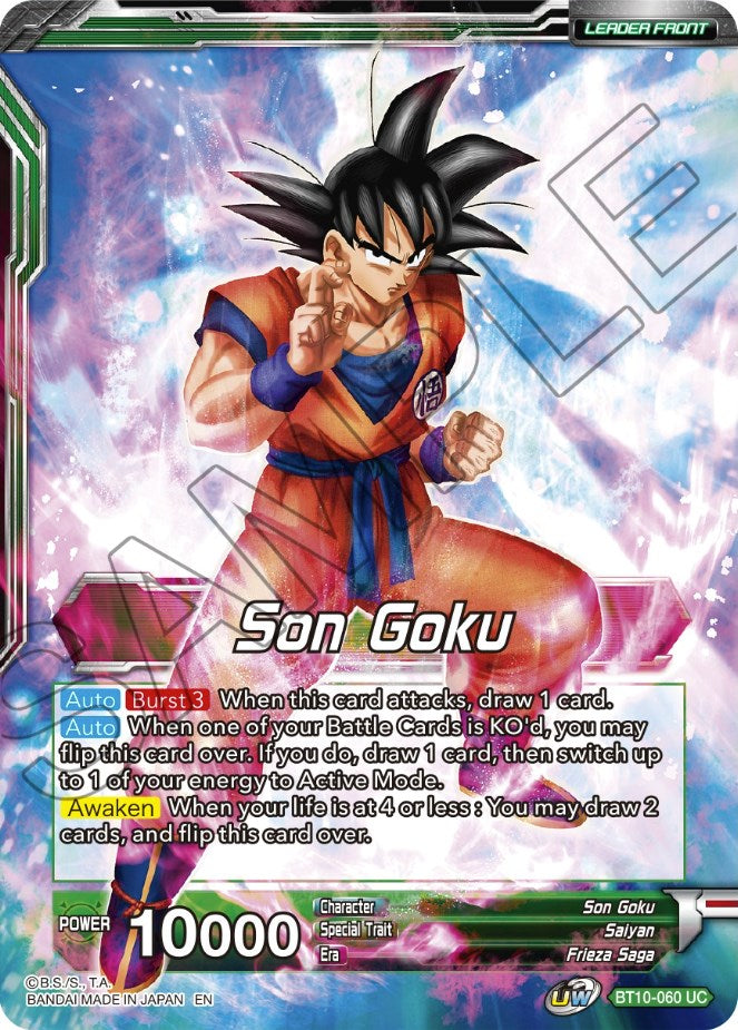 Son Goku // Ferocious Strike SS Son Goku (BT10-060) [Theme Selection: History of Son Goku] | Rock City Comics