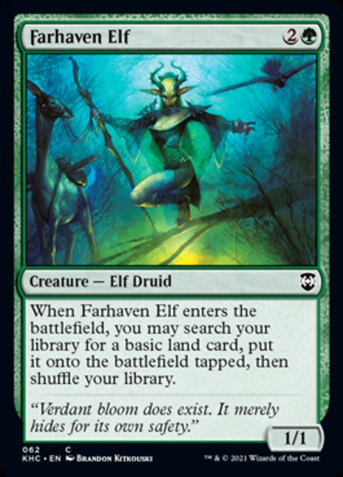 Farhaven Elf [Kaldheim Commander] | Rock City Comics
