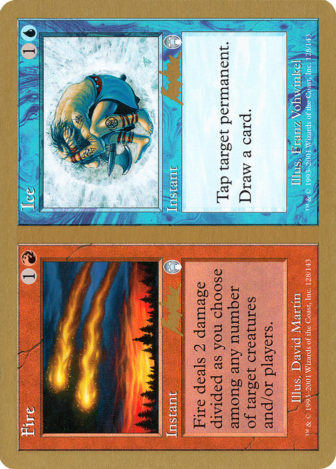 Fire // Ice (Brian Kibler) [World Championship Decks 2002] | Rock City Comics