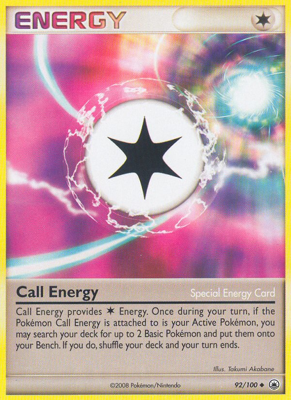 Call Energy (92/100) [Diamond & Pearl: Majestic Dawn] | Rock City Comics