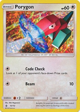 Porygon (12/12) [McDonald's Promos: 2018 Collection] | Rock City Comics