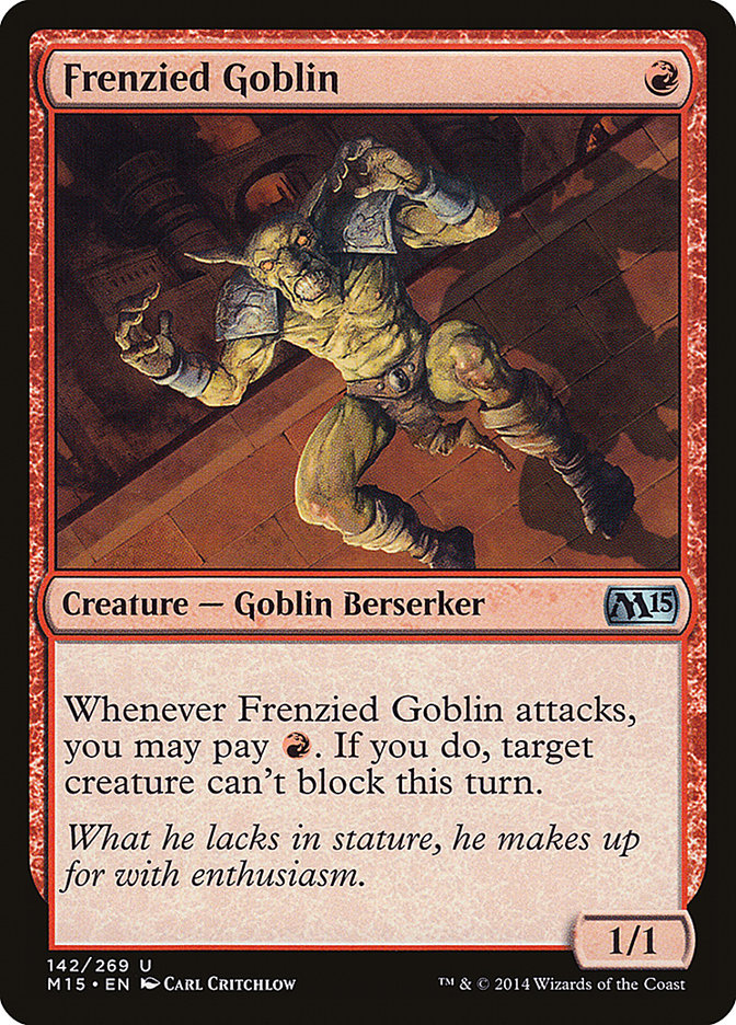 Frenzied Goblin [Magic 2015] | Rock City Comics