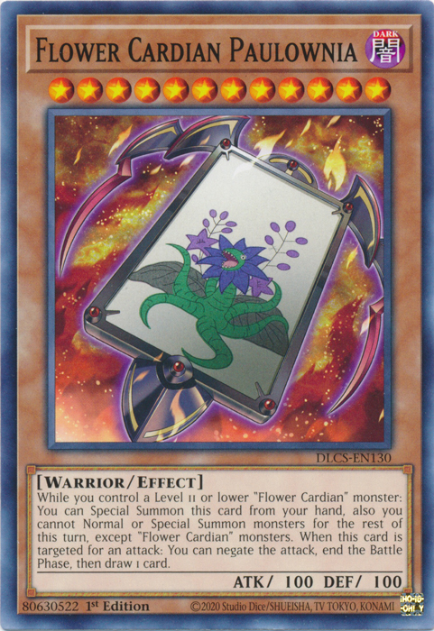 Flower Cardian Paulownia [DLCS-EN130] Common | Rock City Comics