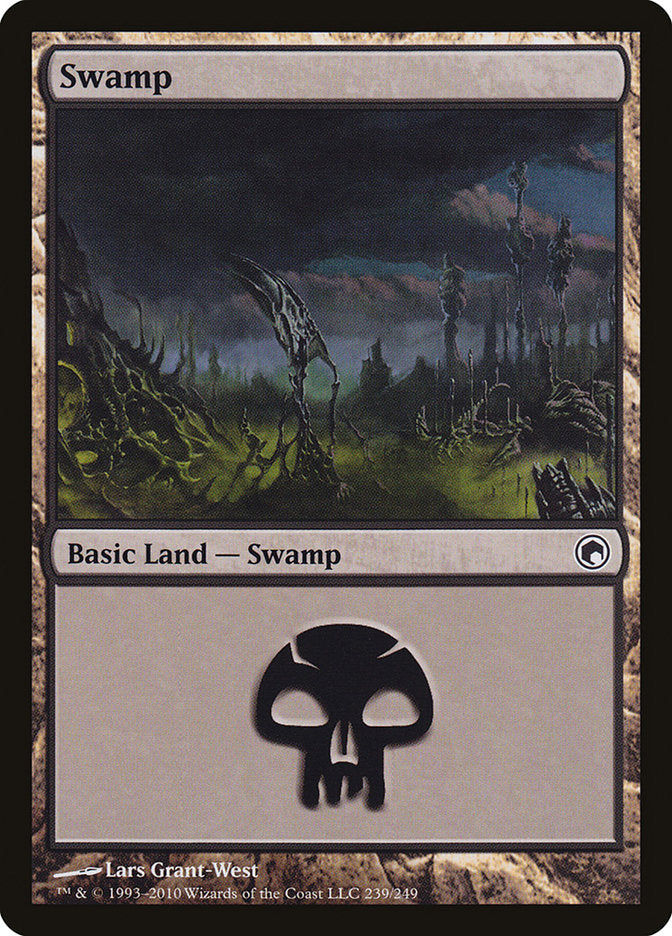 Swamp (239) [Scars of Mirrodin] | Rock City Comics