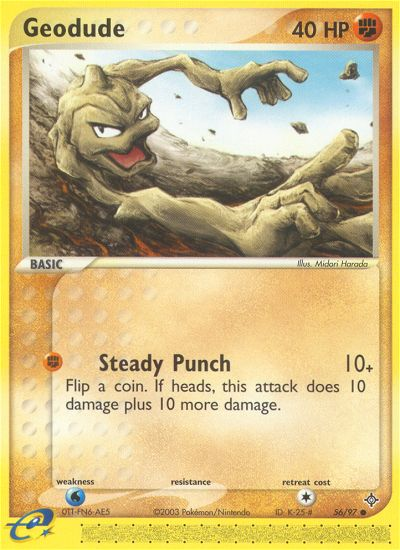 Geodude (56/97) [EX: Dragon] | Rock City Comics