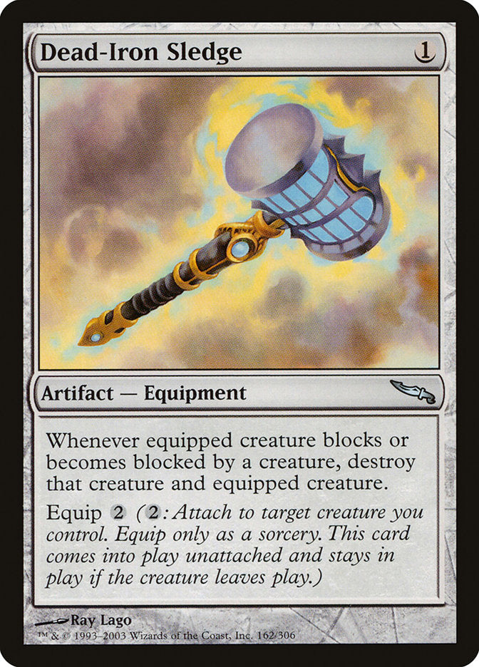 Dead-Iron Sledge [Mirrodin] | Rock City Comics