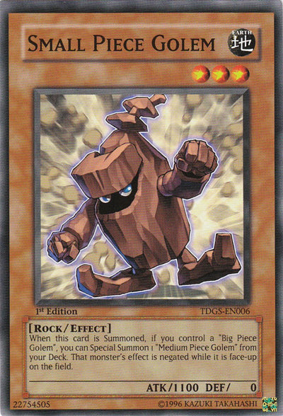 Small Piece Golem [TDGS-EN006] Common | Rock City Comics