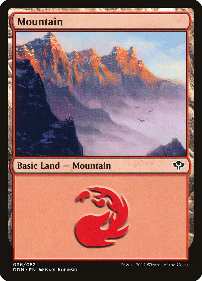 Mountain (36) [Duel Decks: Speed vs. Cunning] | Rock City Comics