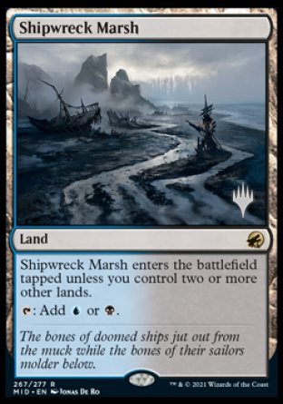 Shipwreck Marsh (Promo Pack) [Innistrad: Midnight Hunt Promos] | Rock City Comics