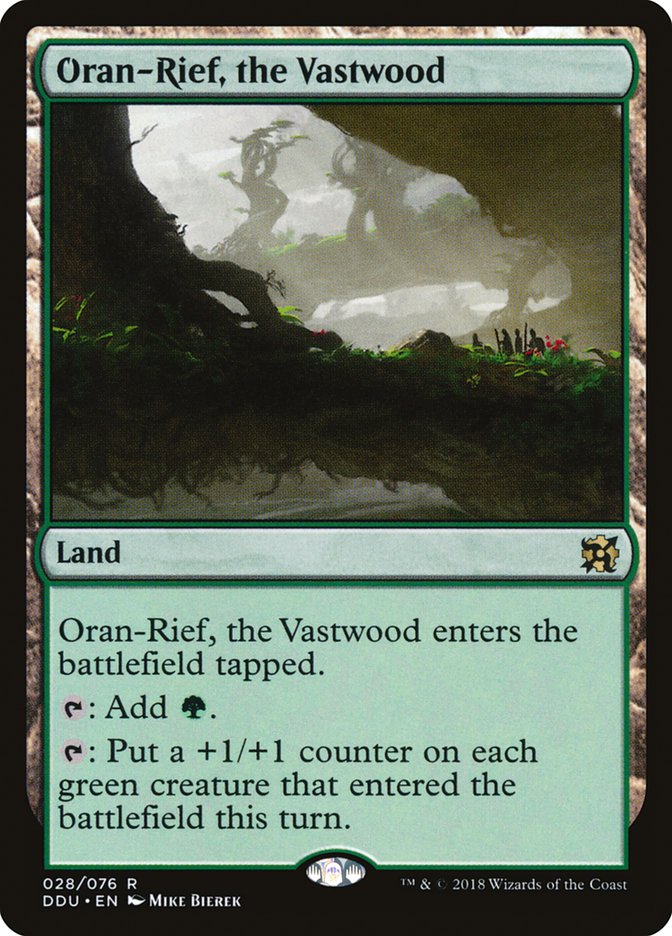 Oran-Rief, the Vastwood [Duel Decks: Elves vs. Inventors] | Rock City Comics