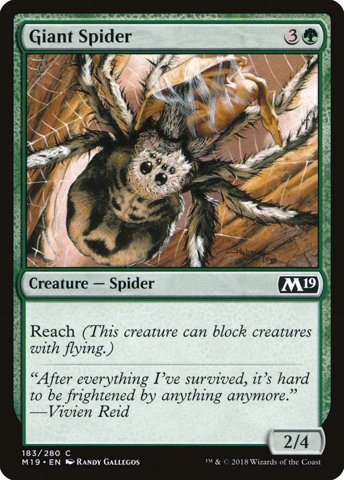 Giant Spider [Core Set 2019] | Rock City Comics