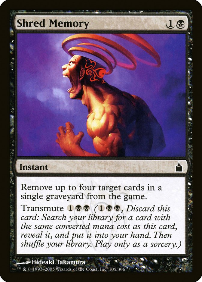 Shred Memory [Ravnica: City of Guilds] | Rock City Comics