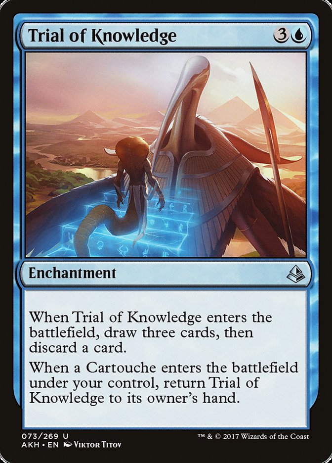 Trial of Knowledge [Amonkhet] | Rock City Comics