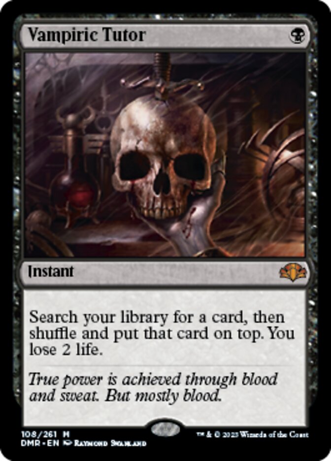 Vampiric Tutor [Dominaria Remastered] | Rock City Comics