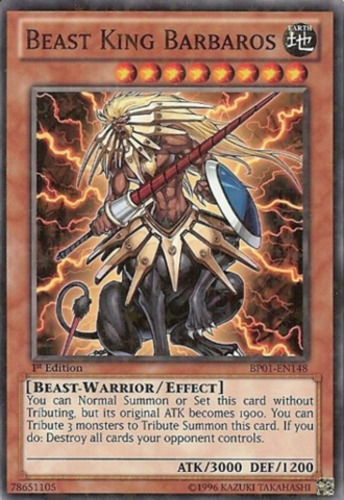 Beast King Barbaros [BP01-EN148] Starfoil Rare | Rock City Comics