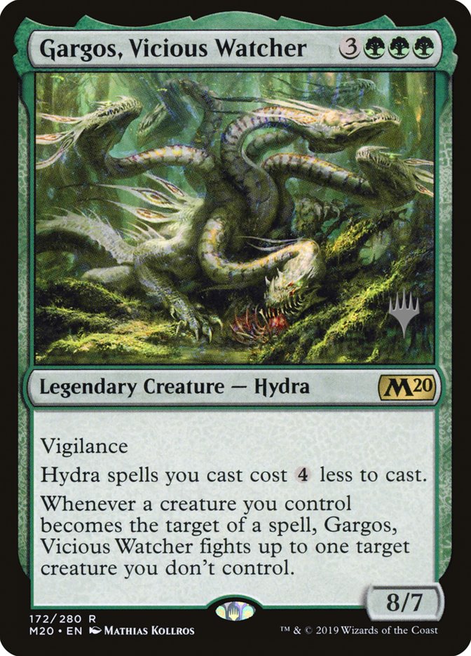 Gargos, Vicious Watcher (Promo Pack) [Core Set 2020 Promos] | Rock City Comics