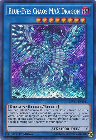 Blue-Eyes Chaos MAX Dragon [MVP1-ENS04] Secret Rare | Rock City Comics