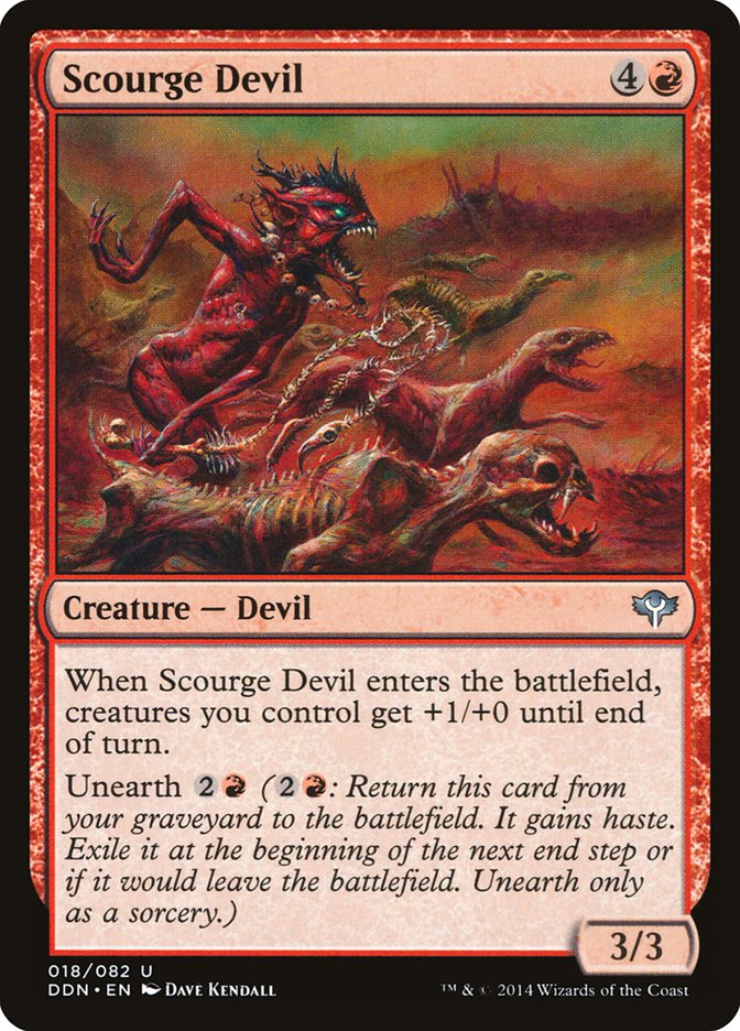 Scourge Devil [Duel Decks: Speed vs. Cunning] | Rock City Comics