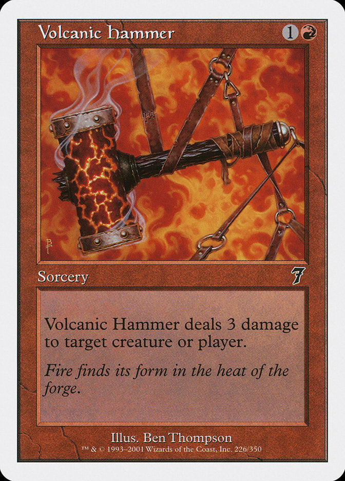 Volcanic Hammer [Seventh Edition] | Rock City Comics