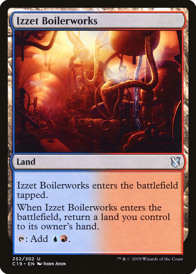 Izzet Boilerworks [Commander 2019] | Rock City Comics