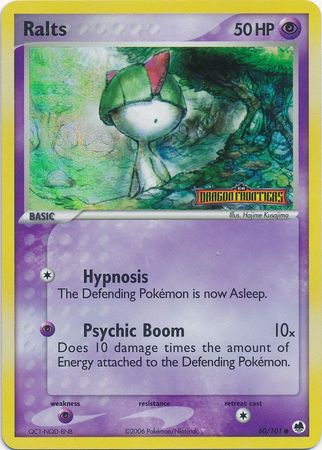 Ralts (60/101) (Stamped) [EX: Dragon Frontiers] | Rock City Comics