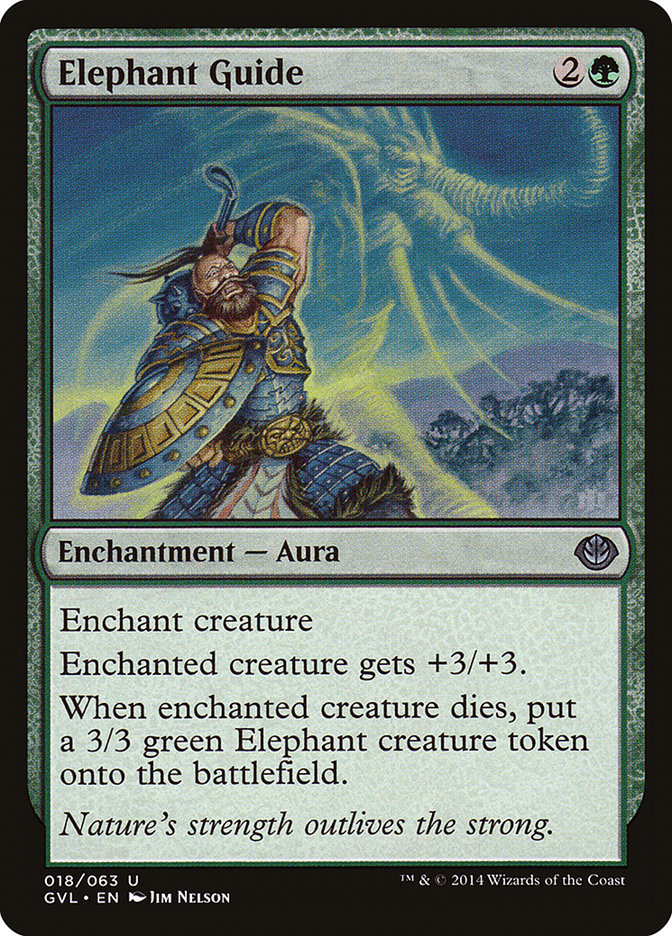 Elephant Guide (Garruk vs. Liliana) [Duel Decks Anthology] | Rock City Comics