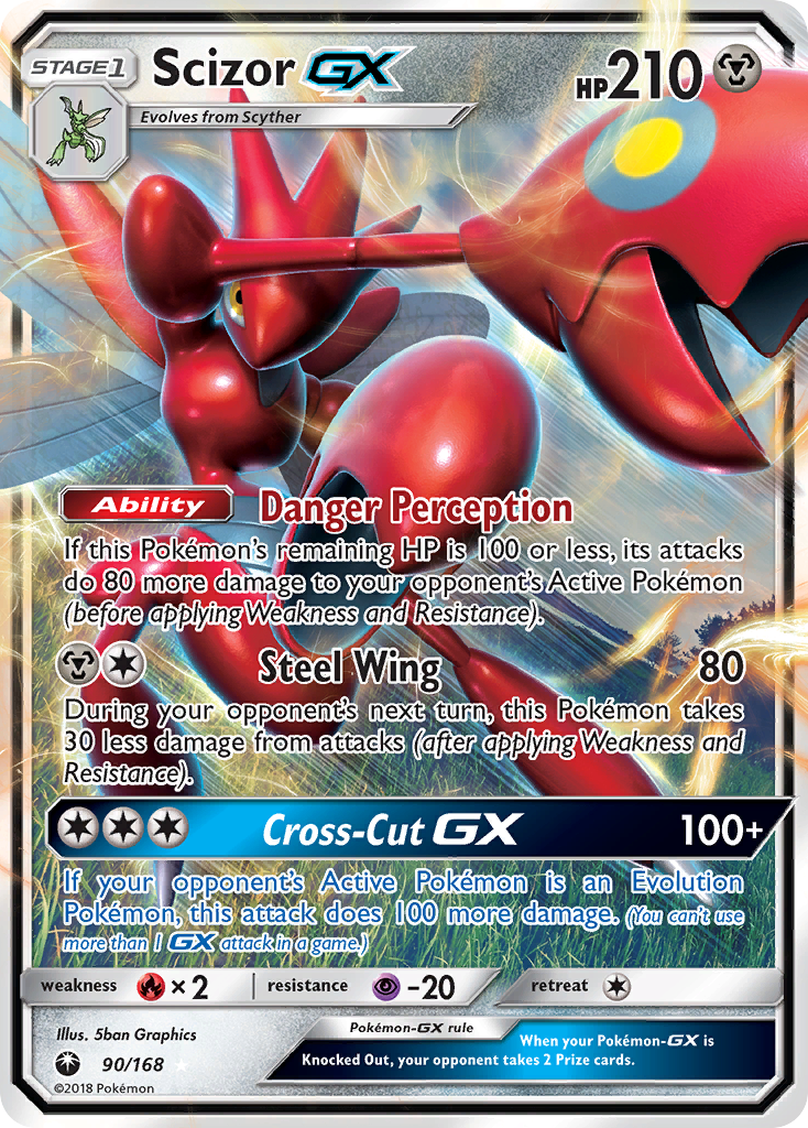 Scizor GX (90/168) [Sun & Moon: Celestial Storm] | Rock City Comics