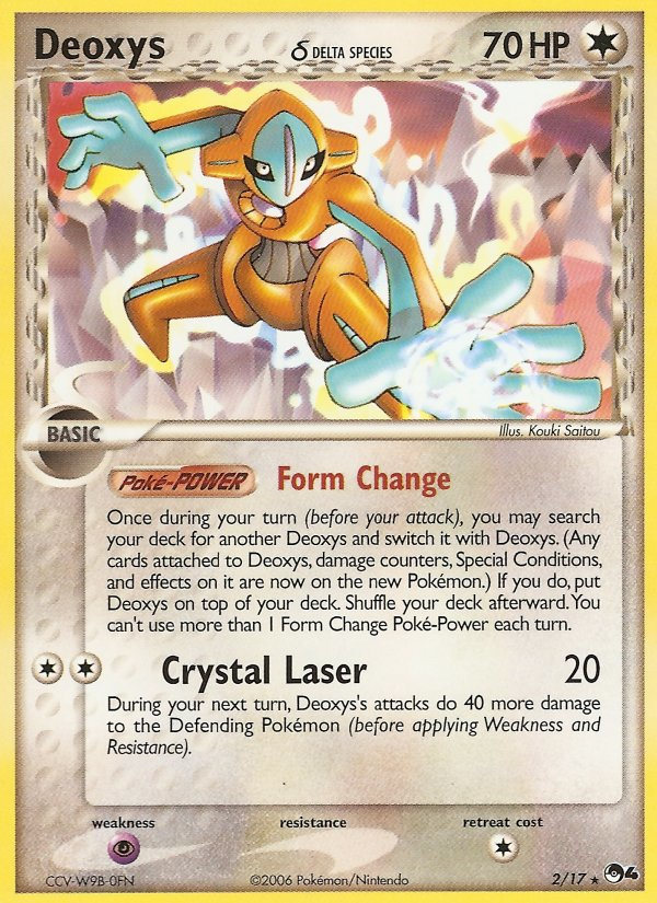 Deoxys (2/17) (Delta Species) [POP Series 4] | Rock City Comics