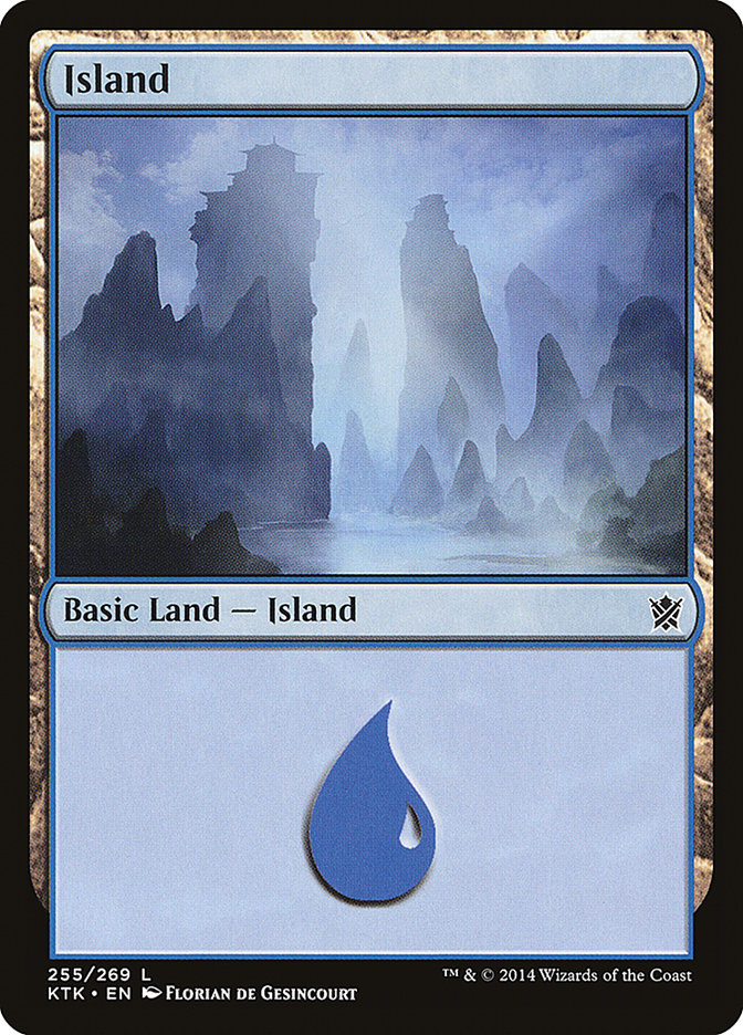 Island (255) [Khans of Tarkir] | Rock City Comics