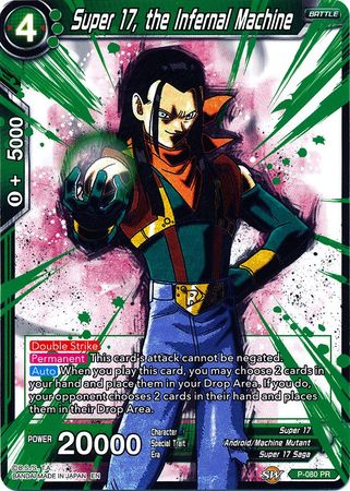 Super 17, the Infernal Machine (Alternate Art) [P-080] | Rock City Comics