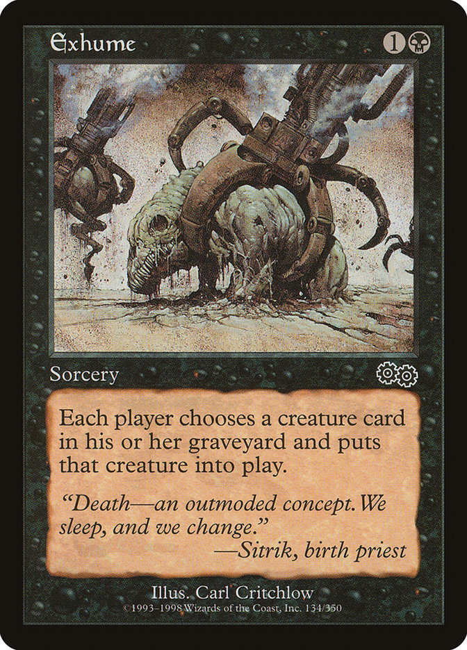 Exhume [Urza's Saga] | Rock City Comics