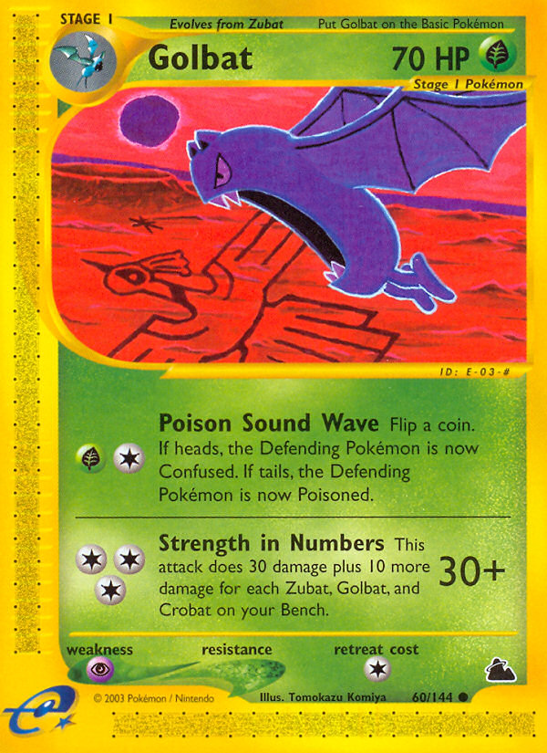 Golbat (60/144) [Skyridge] | Rock City Comics