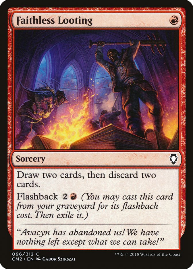 Faithless Looting [Commander Anthology Volume II] | Rock City Comics